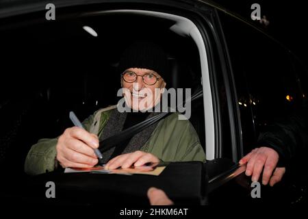 Wilfried Pucher bei der Ankunft zur TV-Sendung 'MDR um 4' im MDR-Studio. Leipzig, 15.06.2021 Stock Photo