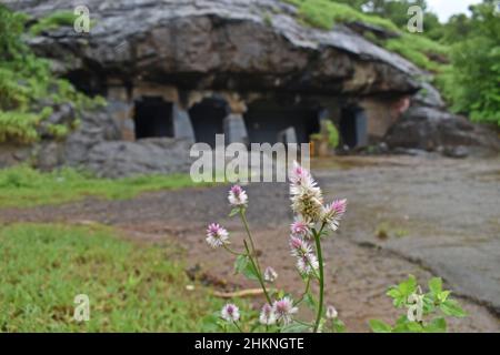 lonad caves - bhiwandi caves maharashtra Stock Photo