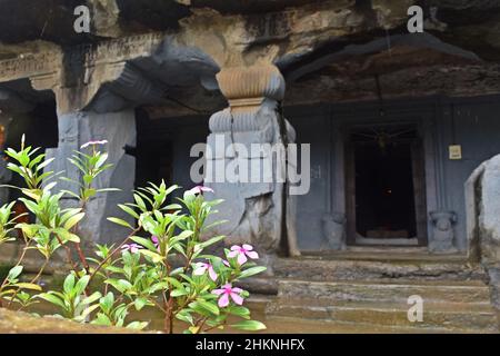 lonad caves - bhiwandi caves maharashtra Stock Photo