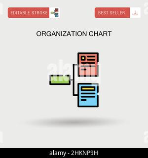 Organization chart infographics design, VECTOR, EPS10 Stock Vector ...