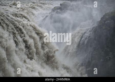 Dettifoss in Iceland Stock Photo