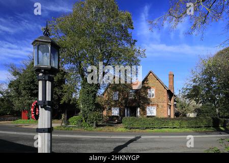 The Black Horse Inn, Castle Rising village, North Norfolk, England, UK Stock Photo