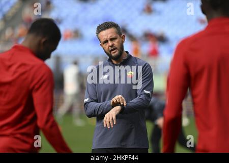Rome, Italy. 05th Feb, 2022. Stefano Rapetti during the 24th day of the Serie A Championship between A.S. Roma vs Genoa CFC on 5th February 2022 at the Stadio Olimpico in Rome, Italy. Credit: Live Media Publishing Group/Alamy Live News Stock Photo