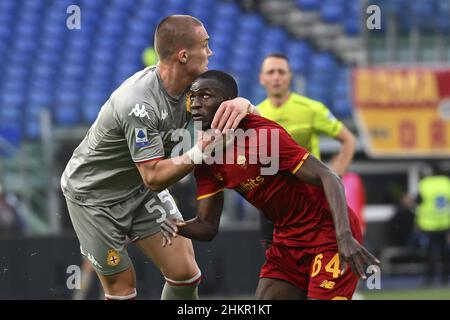 Leo Ostigard Genoa Cfc Commits Red Editorial Stock Photo - Stock Image