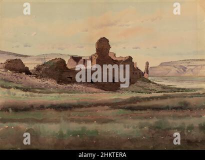 Chaco Canyon Pueblo Bonito digital reconstruction Stock Photo - Alamy