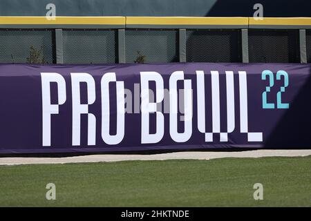 February 5, 2022: Cincinnati Bengals cheerleader during the AFC Pro Bowl  Practice at Las Vegas Ballpark in Las Vegas, Nevada. Darren Lee/(Photo by  Darren Lee/CSM/Sipa USA Stock Photo - Alamy