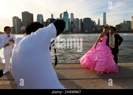 210904 -- DALLAS U.S., Sept. 4, 2021 -- A girl poses for photos during the  Quinceanera Fashion Show in Dallas, Texas, the United States, on Sept. 4,  2021. The show was held