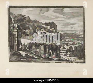 Art inspired by Landscape with the expulsion of Hagar and Ishmael by Abraham, Filii luucis adoptati, Emblemata Sacra è praecipuis utriusque testamenti historiis concinnata (Old Testament) (series title), Imagines et figurae bibliorum (series title), River landscape with houses. In the, Classic works modernized by Artotop with a splash of modernity. Shapes, color and value, eye-catching visual impact on art. Emotions through freedom of artworks in a contemporary way. A timeless message pursuing a wildly creative new direction. Artists turning to the digital medium and creating the Artotop NFT Stock Photo