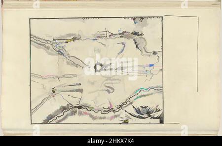 Art inspired by Siege of le Quesnoy, 1712, Plan de la situation et du siege du Quesnoy, investi Le 8.me de Juin 1712 (...), Map of le Quesnoy, besieged by the Allies under Baron Fagel from June 8 and taken on July 6, 1712. On the sheet next to the print is printed the title and legend A, Classic works modernized by Artotop with a splash of modernity. Shapes, color and value, eye-catching visual impact on art. Emotions through freedom of artworks in a contemporary way. A timeless message pursuing a wildly creative new direction. Artists turning to the digital medium and creating the Artotop NFT