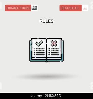Standard policy icon simple vector. Quality compliance Stock Vector ...