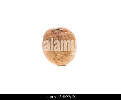 Rotten kiwi fruit. Isolated on a white background. Stock Photo