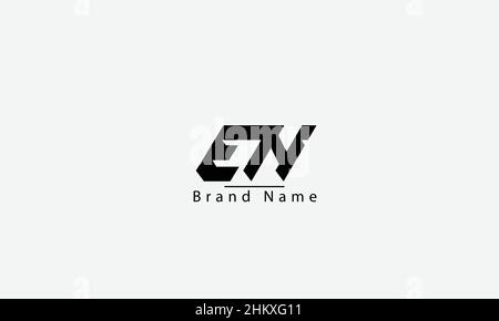 EN NE E N abstract vector logo monogram template Stock Vector