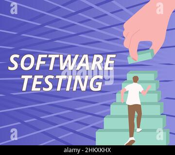Display Software Testing Conceptual display Software Testing. Internet Concept investigation ...