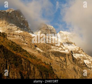 Valle de Pineta Stock Photo