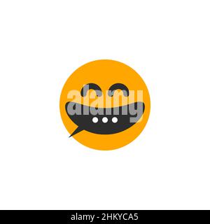 Review, comment symbol. Message sign. Chat communication logo Stock Vector