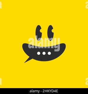Review, comment symbol. Message sign. Chat communication logo Stock Vector