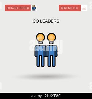 portrait business people teamwork partnership Stock Vector Image & Art ...