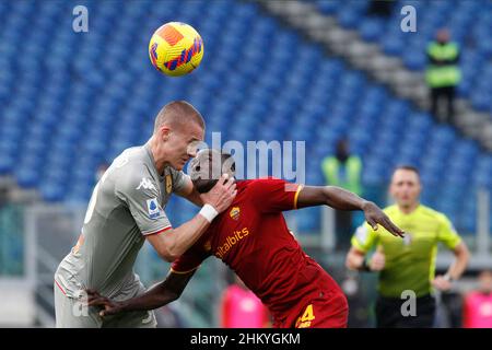 Leo Ostigard Genoa Cfc Commits Red Editorial Stock Photo - Stock Image