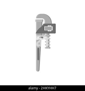 Expanding key isolated on white background. Vector illustration. Stock Vector