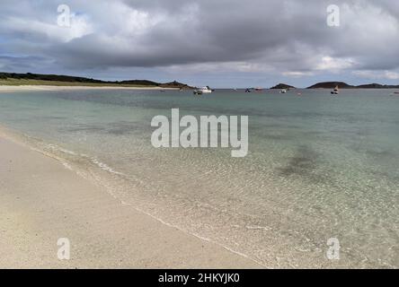 Par Beach, St Martin's - Isles of Scilly - UK Stock Photo