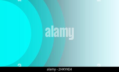 White background wrapped in blue color wave design Stock Vector