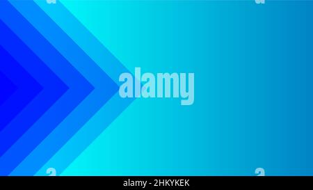 Blue background wrapped in triangle pattern design Stock Vector