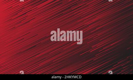 Black red straight line pattern abstract background Stock Vector