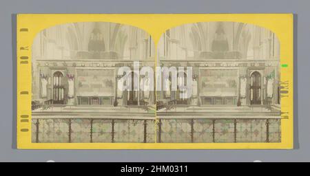 Contemporary Reredos The New Reredos in Westminster Abbey London UK 1867 Stock Photo - Alamy
