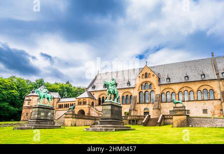 View on the famous Kaiserpfalz of Goslar,Germany