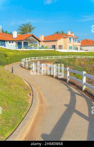 Villas on a hill side just outside Mijas Andalucia Spain Stock Photo ...