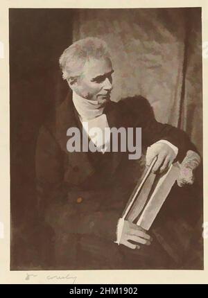 Art inspired by Portrait of William Scoresby, Dr. Scoresby, Hill & Adamson (attributed to), Schotland, c. 1890 - c. 1900, paper, carbon print, height 212 mm × width 156 mmheight 264 mm × width 206 mm, Classic works modernized by Artotop with a splash of modernity. Shapes, color and value, eye-catching visual impact on art. Emotions through freedom of artworks in a contemporary way. A timeless message pursuing a wildly creative new direction. Artists turning to the digital medium and creating the Artotop NFT Stock Photo