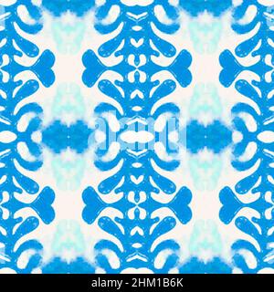 Spanish pattern. Seamless talavera ceramic. Vintage italian background. Stock Photo