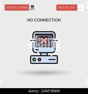 No connection icon vector. No network symbol. No Wifi sign Paid ...