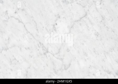 White Carrara Marble texture, background or pattern for bathroom or kitchen white countertop. High resolution. Stock Photo