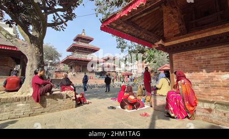 Kathmandu Durbar Square Stock Photo