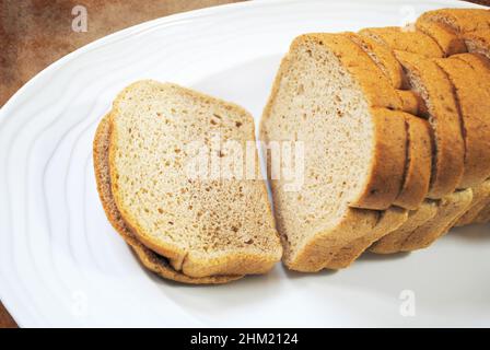 Healthy Keto Friendly Wheat Multi Seed Bread Stock Photo