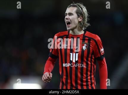 Bournemouth, England, 6th February 2022. Todd Cantwell of Bournemouth  during the Emirates FA Cup match at the Vitality Stadium, Bournemouth. Picture credit should read: Paul Terry / Sportimage Credit: Sportimage/Alamy Live News Stock Photo