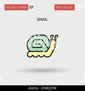 cute snail shell icon Stock Vector Image & Art - Alamy