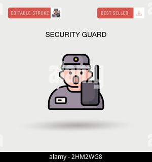Control safeguard icon simple vector. Road sensor. Crosswalk street ...