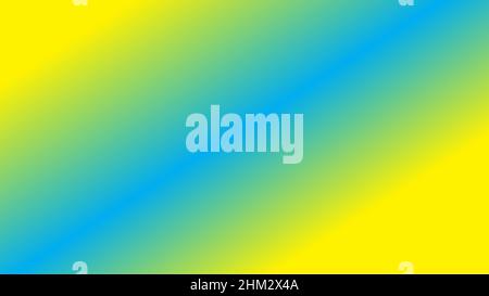 Gradient blue yellow color soft blur background Stock Vector
