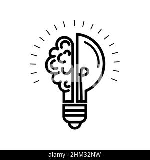 Abstract vector icon on white, illustrations isolated for graphic and web design. Perfect black pictogram illustration on a white background. Stock Vector