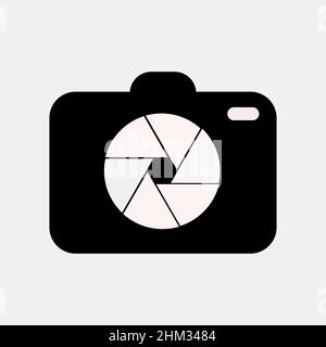 Abstract vector icon on the white, Illustration isolated for graphic and web design. Simple flat symbol. Stock Vector