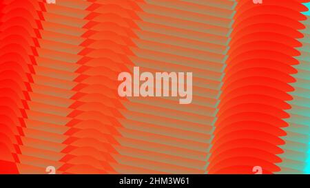 Orange background with futuristic lines abstract design Stock Vector