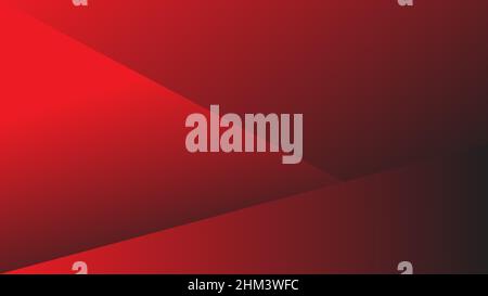 Black red abstract background with simple line design Stock Vector
