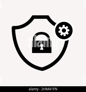 Abstract vector icon on the white, Illustration isolated for graphic and web design. Simple flat symbol. Stock Vector