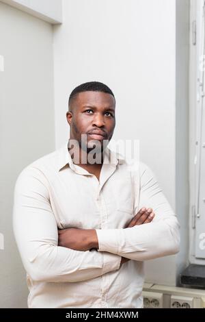 Man looking away Stock Photo