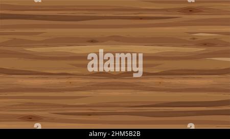 Texture of an old wood slice Oak or pine. Brown wood, countertop or finish Stock Vector
