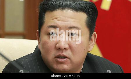 KIM JONG-un North Korean Supreme  Leader in 2021. Photo: KCNA Stock Photo