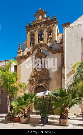 S Calcedonio church, Kasbah Mazara del Vallo, Sicily, Italy Stock Photo