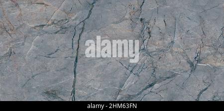 Blue marble texture background pattern top view. Tiles natural stone floor with high resolution. Luxury abstract patterns. Marbling design for banner Stock Photo